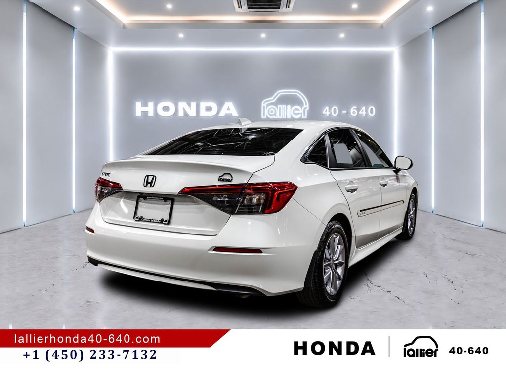 2023 Honda Civic Sedan EX/ UN PROPRIÉTAIRE in Montréal, Quebec - 7 - w1024h768px