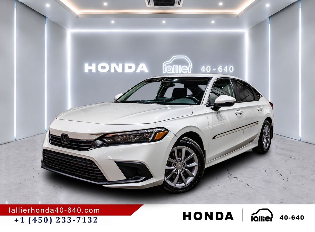2023 Honda Civic Sedan EX/ UN PROPRIÉTAIRE in Montréal, Quebec - 1 - w1024h768px