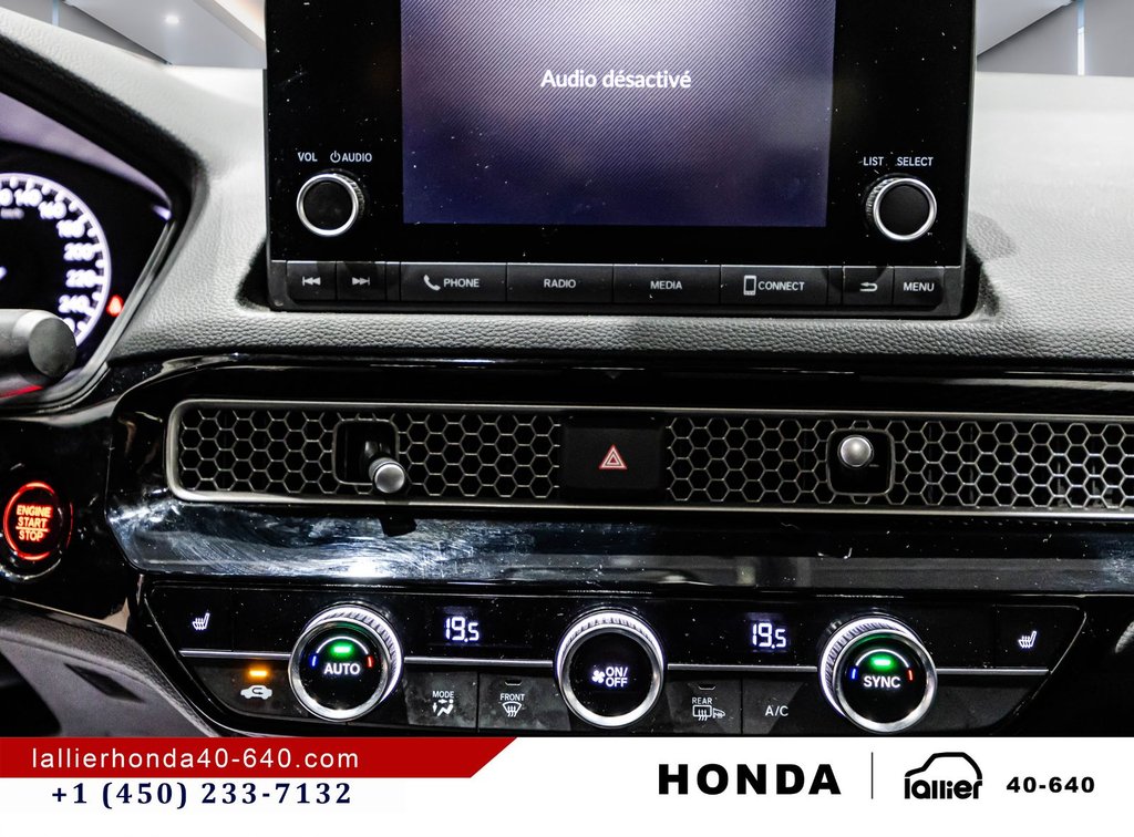 Honda Civic Sedan EX/ UN PROPRIÉTAIRE 2023 à Montréal, Québec - 24 - w1024h768px