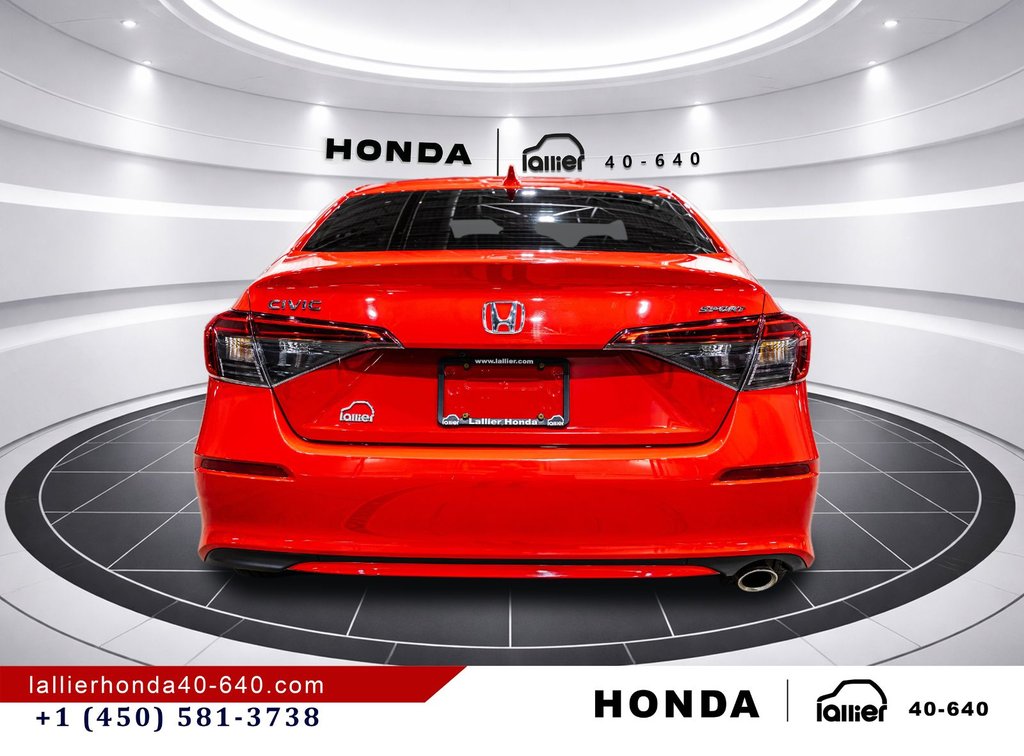 2024 Honda Civic Sedan Sport in Montréal, Quebec - 6 - w1024h768px