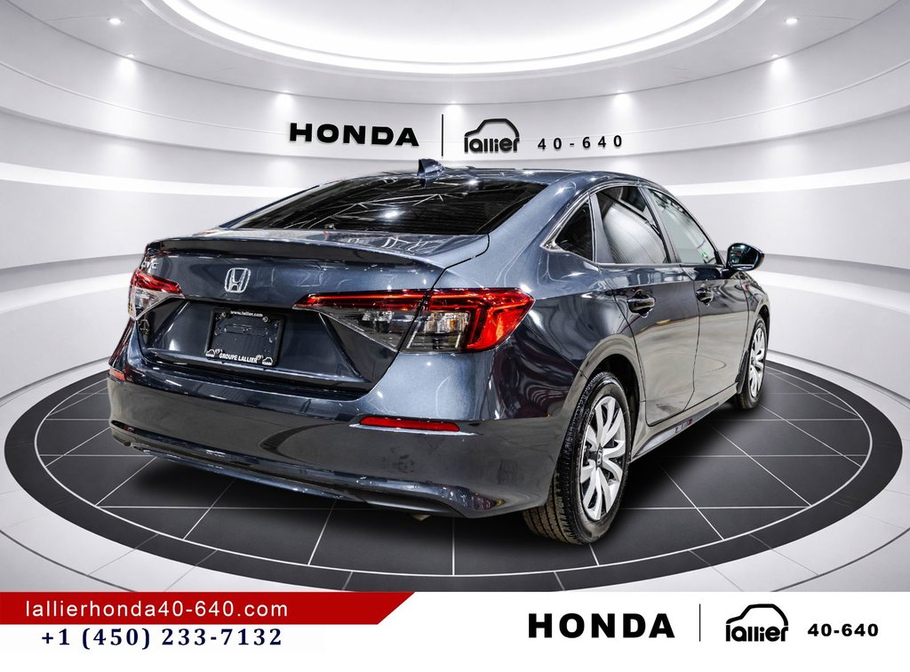Honda Civic Sedan LX-B 2024 à Montréal, Québec - 7 - w1024h768px