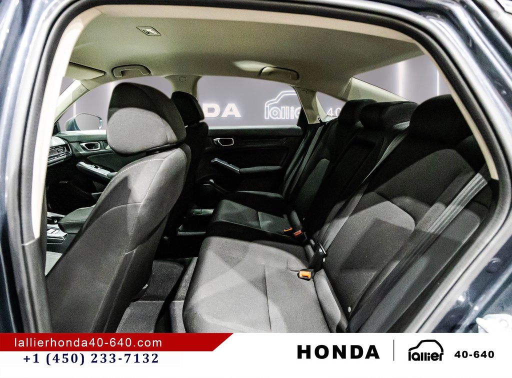 Honda Civic Sedan LX-B/UN PROPRIÉTAIRE 2024 à Montréal, Québec - 13 - w1024h768px