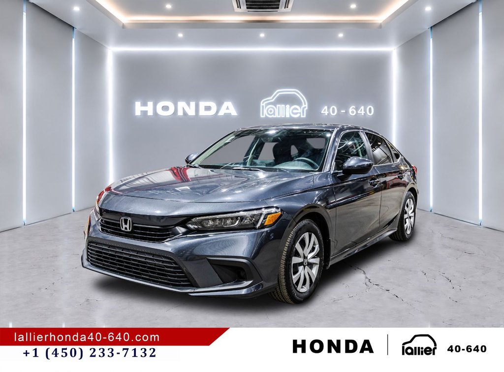 Honda Civic Sedan LX-B/UN PROPRIÉTAIRE 2024 à Montréal, Québec - 3 - w1024h768px