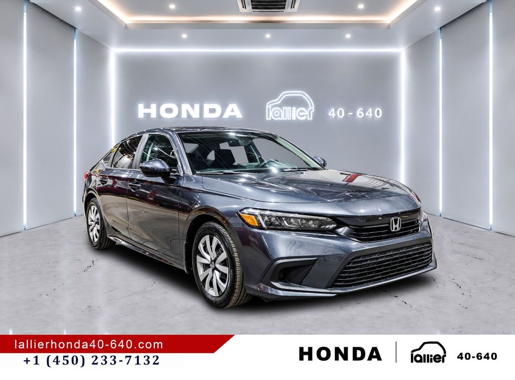 Honda Civic Sedan LX-B/UN PROPRIÉTAIRE 2024 à Montréal, Québec - 9 - w1024h768px