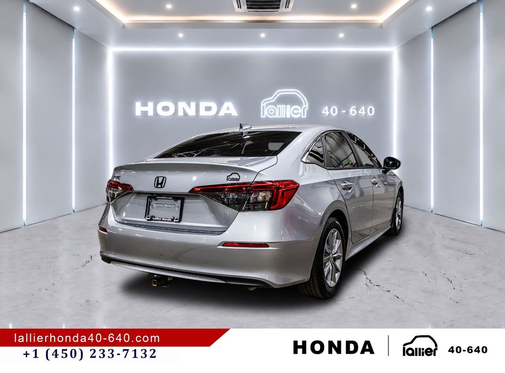 2024 Honda Civic Sedan EX/UN PROPRIÉTAIRE in Montréal, Quebec - 7 - w1024h768px