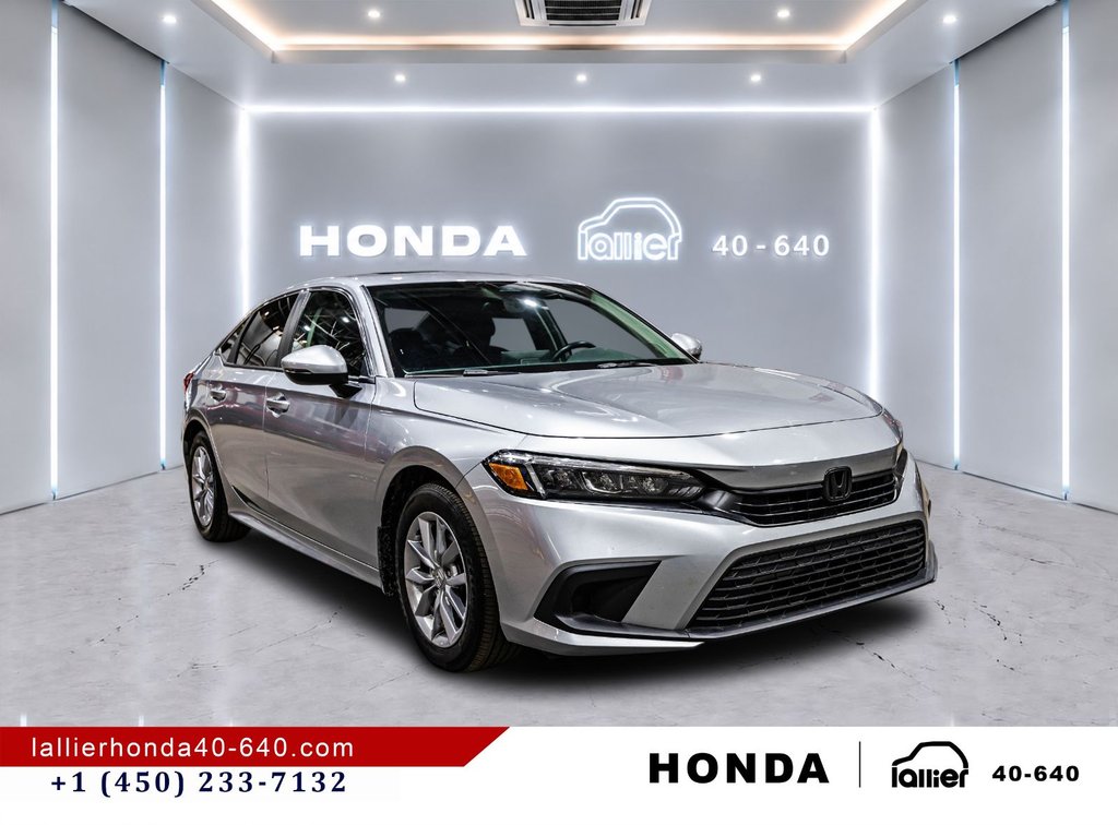 2024 Honda Civic Sedan EX/UN PROPRIÉTAIRE in Montréal, Quebec - 9 - w1024h768px