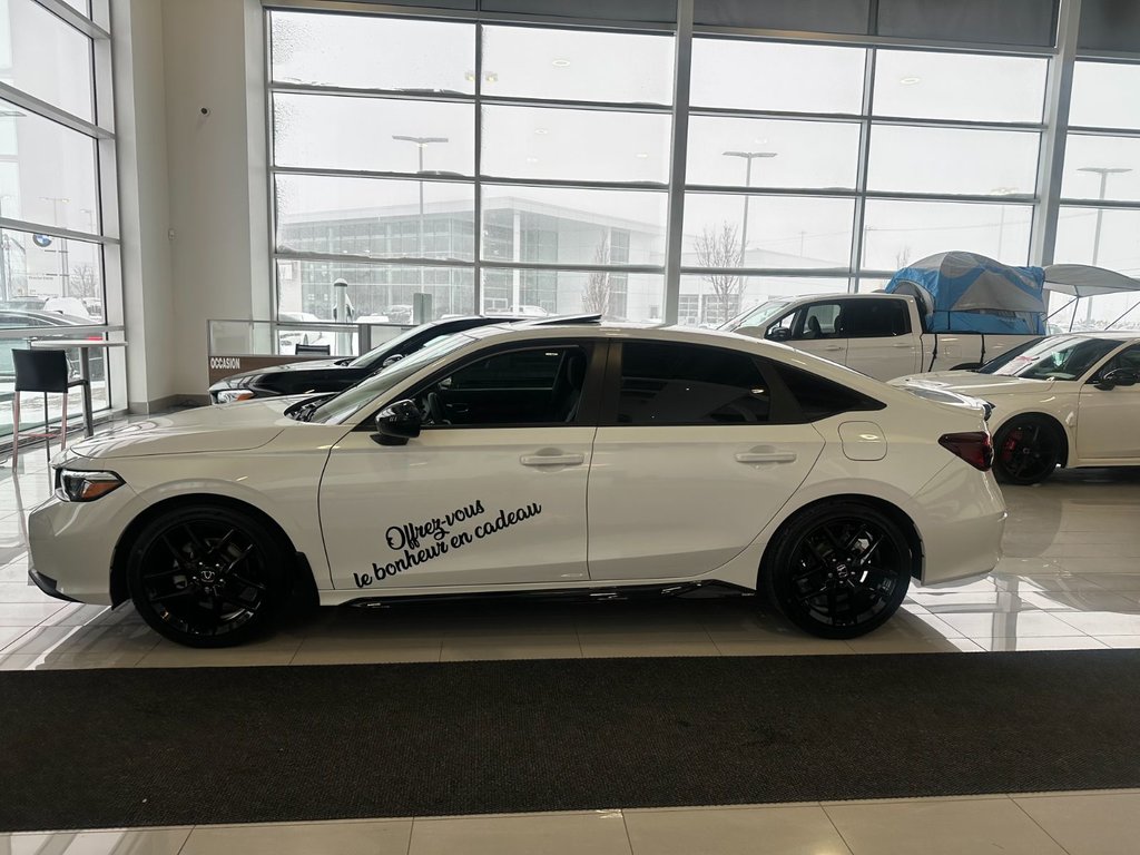 2025 Honda Civic Sedan SPORT BLACK & WHITE DÉMO in , Quebec - 4 - w1024h768px