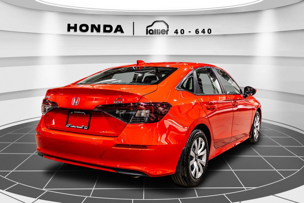 Honda Civic Sedan LX 2025 à , Québec - 7 - w1024h768px