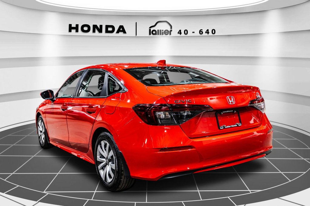 Honda Civic Sedan LX 2025 à , Québec - 5 - w1024h768px