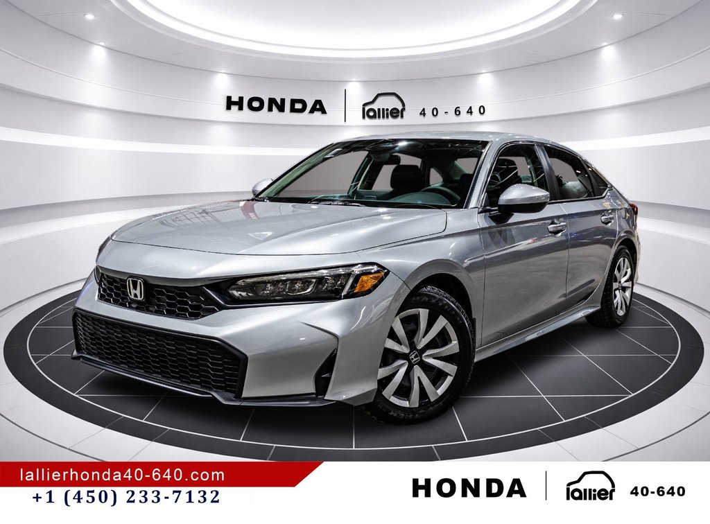 Honda Civic Sedan LX 2025 à Montréal, Québec - 1 - w1024h768px