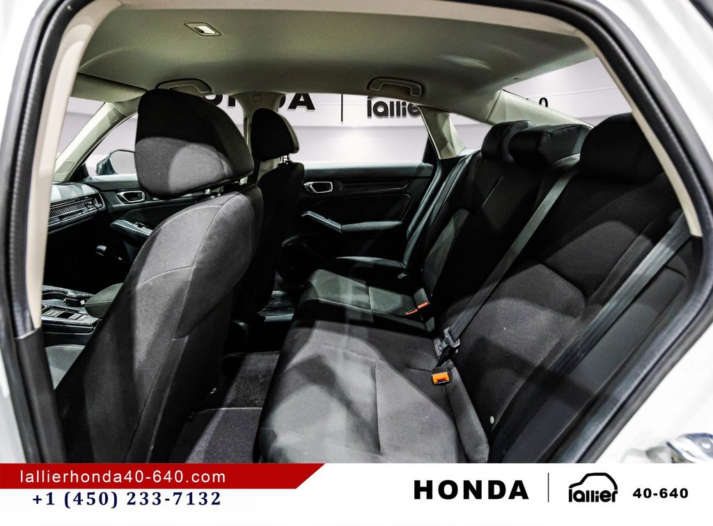 Honda Civic Sedan LX/UN PROPRIÉTAIRE 2025 à Montréal, Québec - 13 - w1024h768px