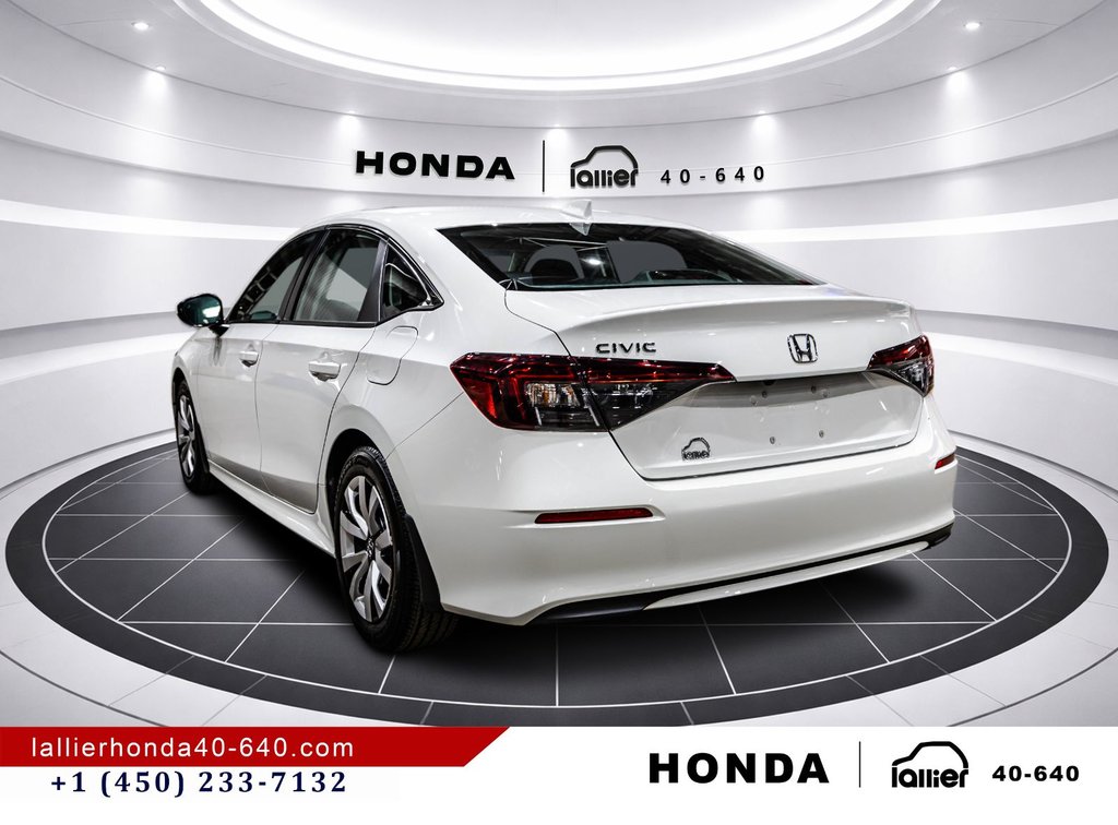 Honda Civic Sedan LX/UN PROPRIÉTAIRE 2025 à Montréal, Québec - 5 - w1024h768px