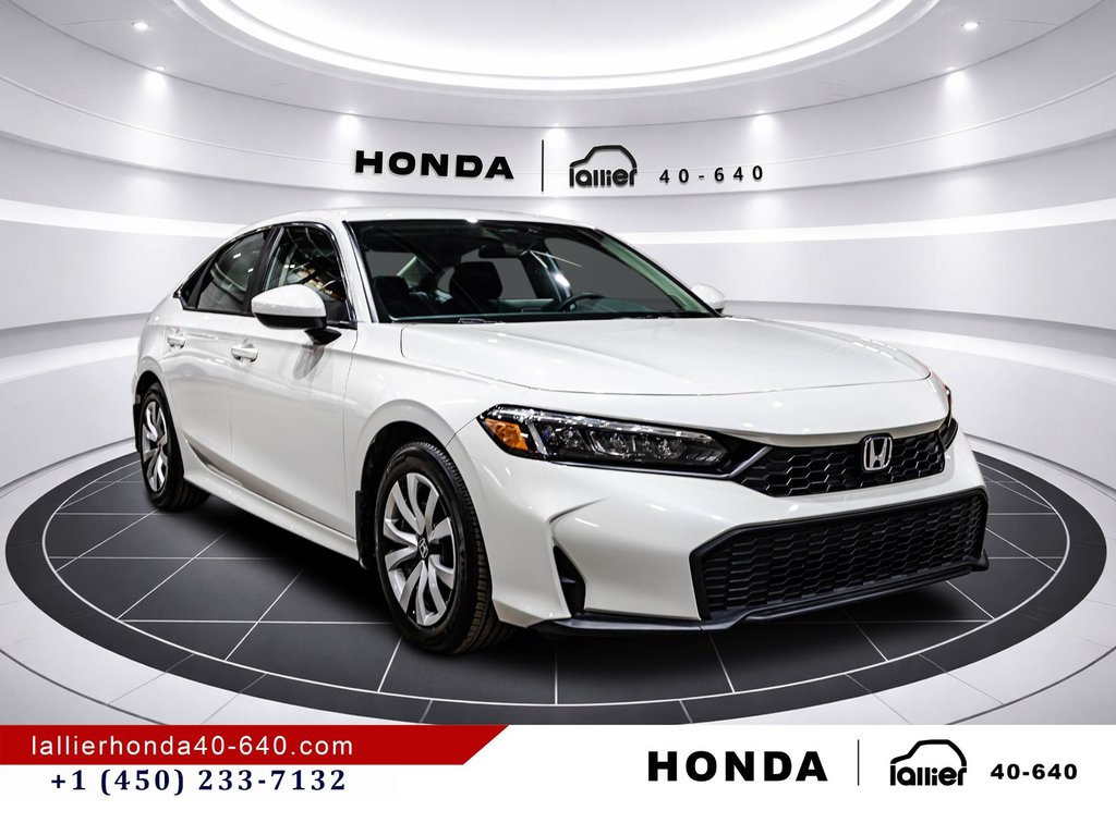 Honda Civic Sedan LX/UN PROPRIÉTAIRE 2025 à Montréal, Québec - 9 - w1024h768px