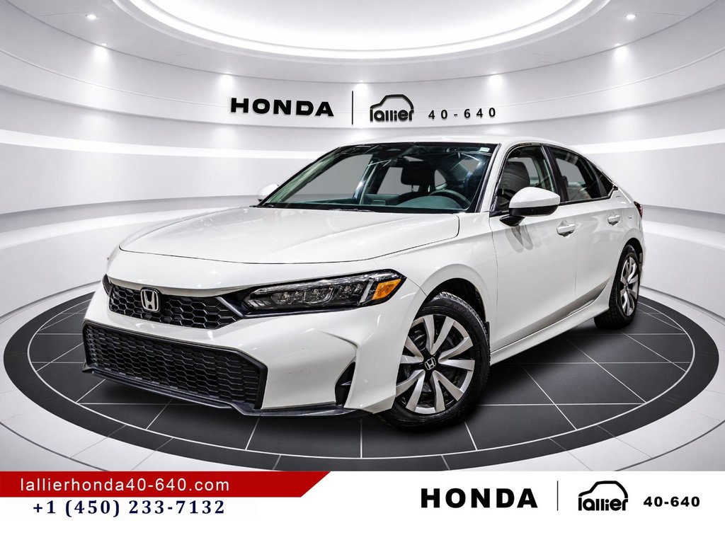 2025 Honda Civic Sedan LX/UN PROPRIO/JAMAIS ACCIDENTÉ in Lachenaie, Quebec - 1 - w1024h768px