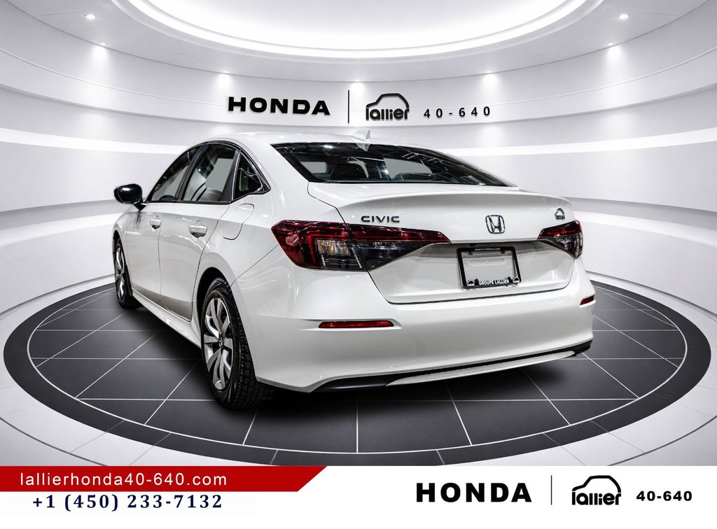 2025 Honda Civic Sedan LX/UN PROPRIO/JAMAIS ACCIDENTÉ in Lachenaie, Quebec - 5 - w1024h768px