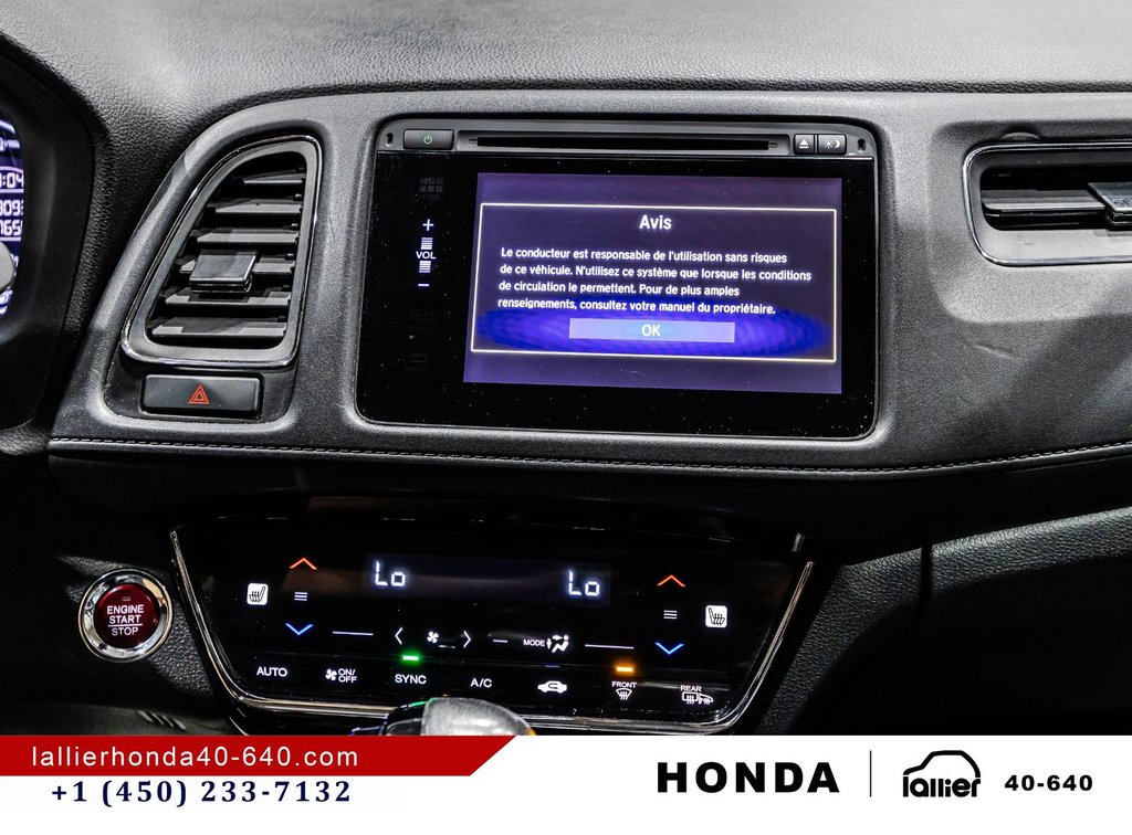 2016 Honda HR-V EX-L in Lachenaie, Quebec - 25 - w1024h768px