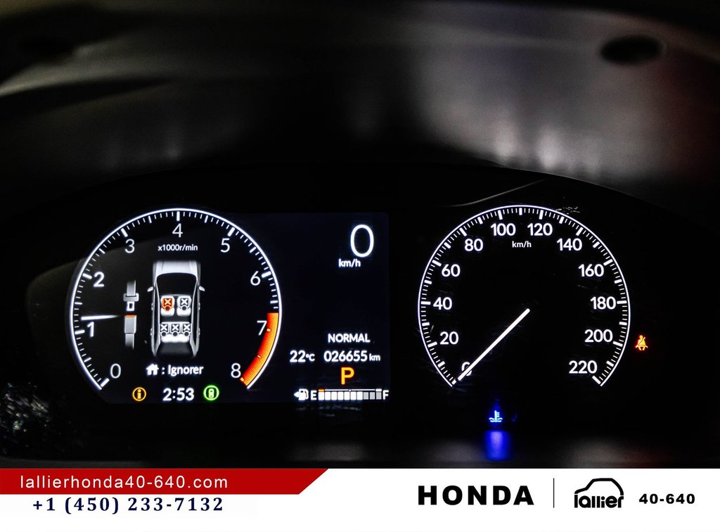 Honda HR-V EX-L/UN PROPRIÉTAIRE/JAMAIS ACCIDENTÉ 2026 à Montréal, Québec - 23 - w1024h768px