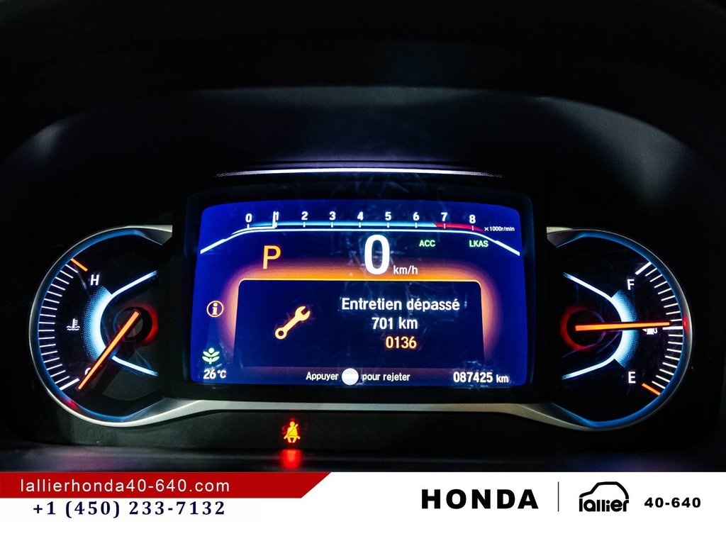 Honda Pilot EX-L Navi/JAMAIS ACCIDENTÉ 2021 à Montréal, Québec - 25 - w1024h768px