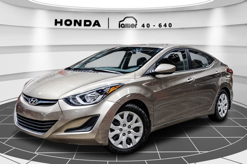 Hyundai Elantra GL 2015 à Montréal, Québec - 1 - w1024h768px