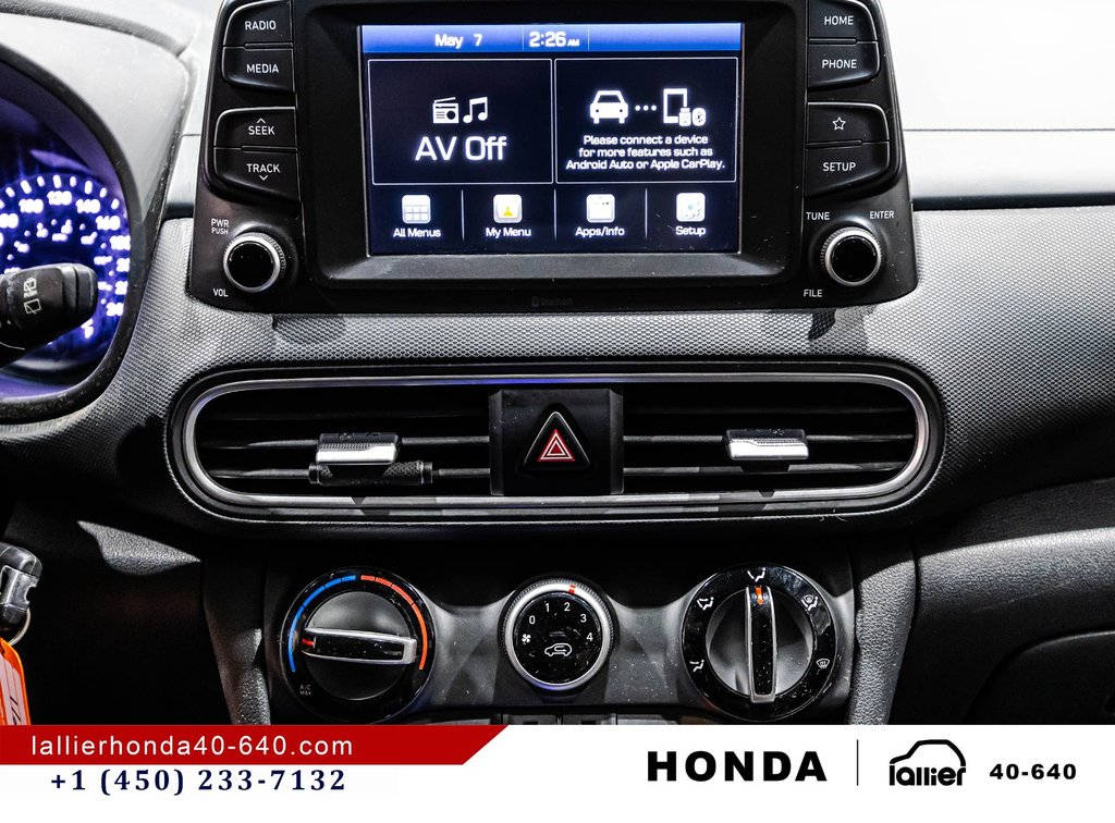 2020 Hyundai Kona Essential in Lachenaie, Quebec - 23 - w1024h768px