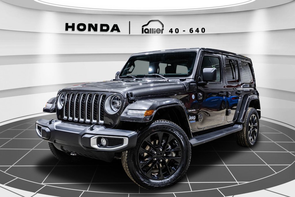 2021 Jeep Wrangler 4xe Unlimited Sahara in Lachenaie, Quebec - 1 - w1024h768px