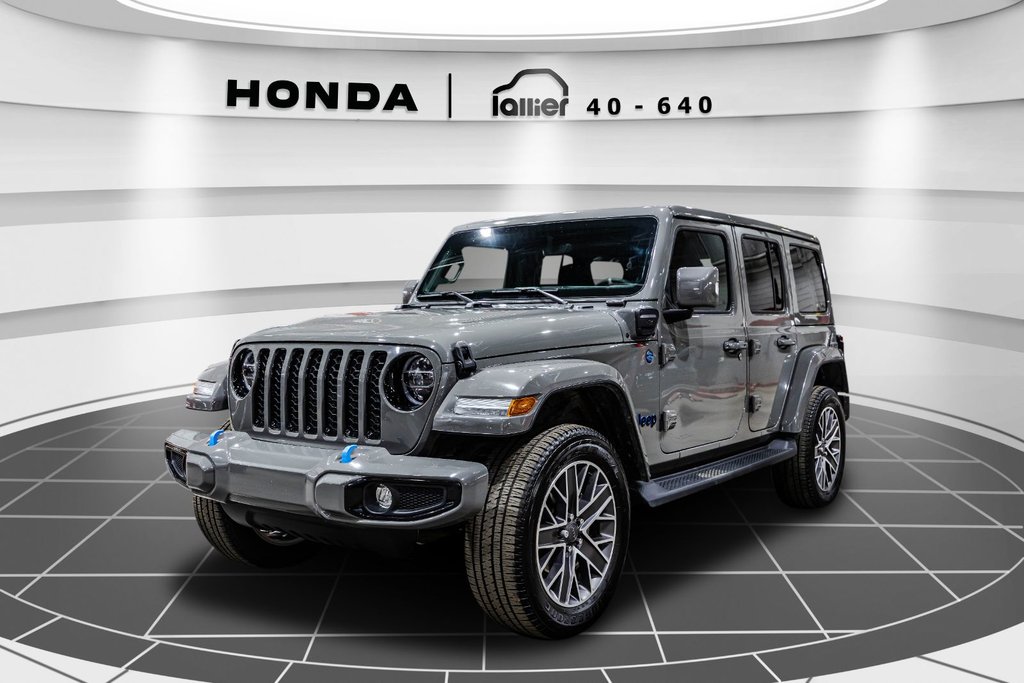 Jeep Wrangler 4xe Unlimited High Altitude 2022 à Lachenaie, Québec - 3 - w1024h768px