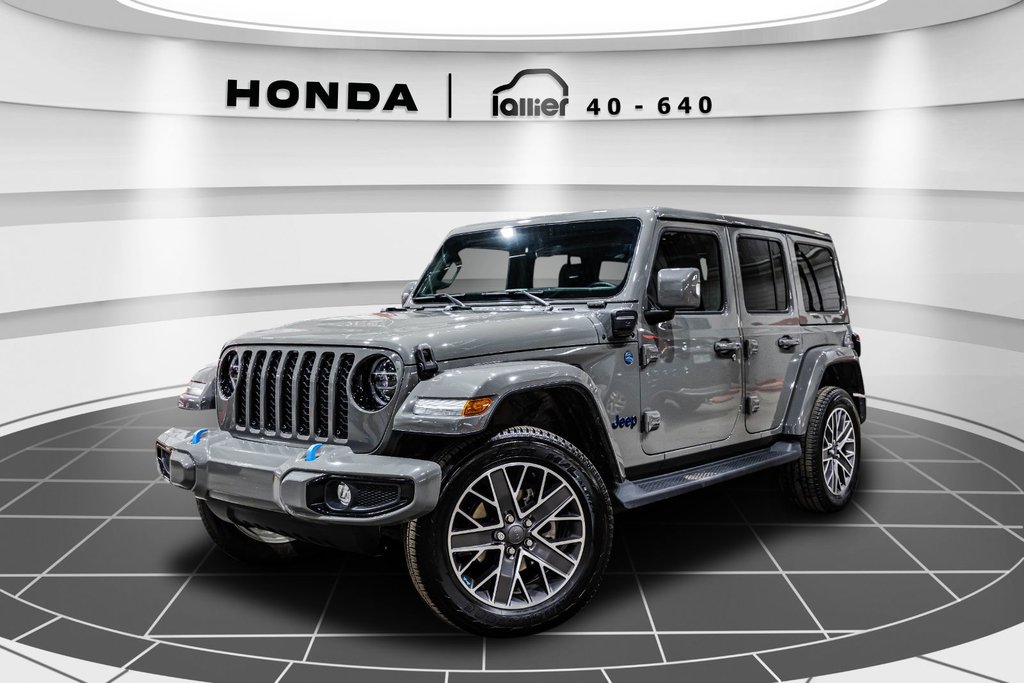 Jeep Wrangler 4xe Unlimited High Altitude 2022 à Lachenaie, Québec - 1 - w1024h768px