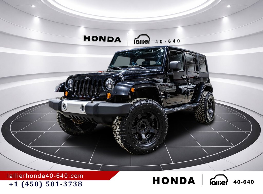 Jeep Wrangler Unlimited Sahara 2013 à Montréal, Québec - 1 - w1024h768px