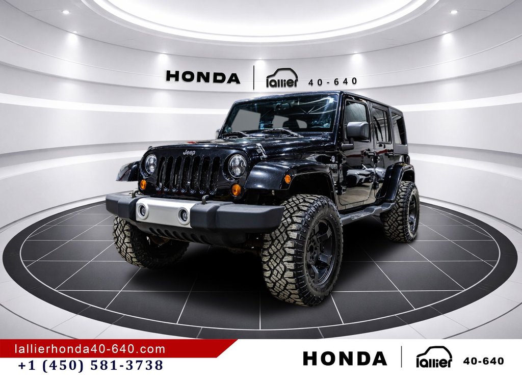 Jeep Wrangler Unlimited Sahara 2013 à Montréal, Québec - 3 - w1024h768px