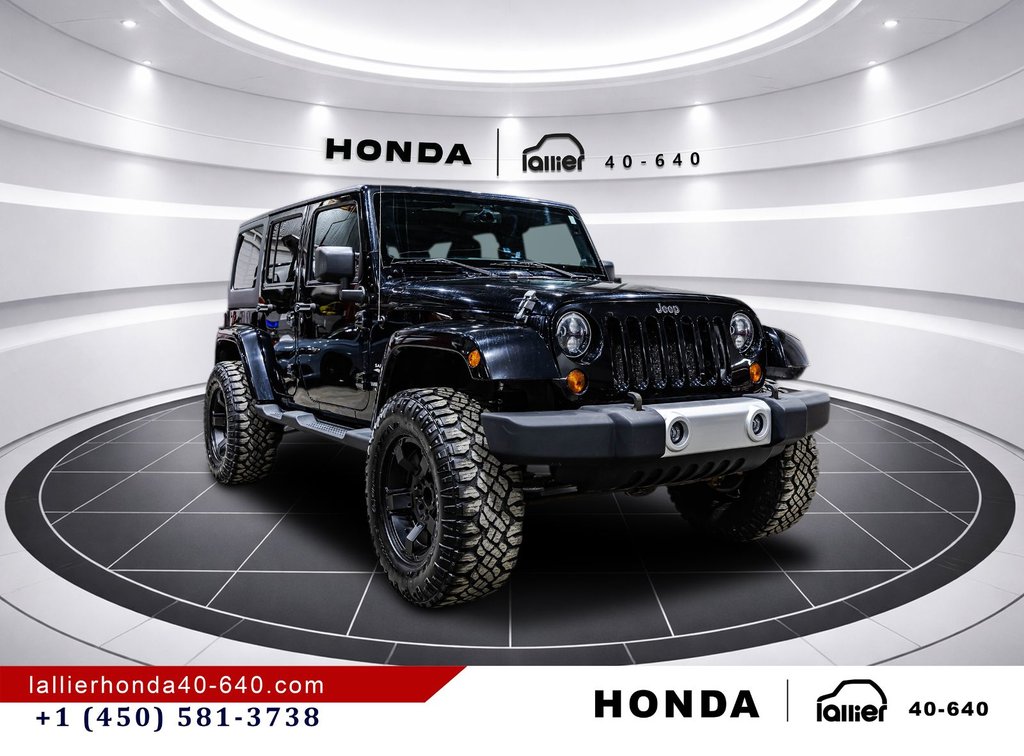 Jeep Wrangler Unlimited Sahara 2013 à Montréal, Québec - 9 - w1024h768px
