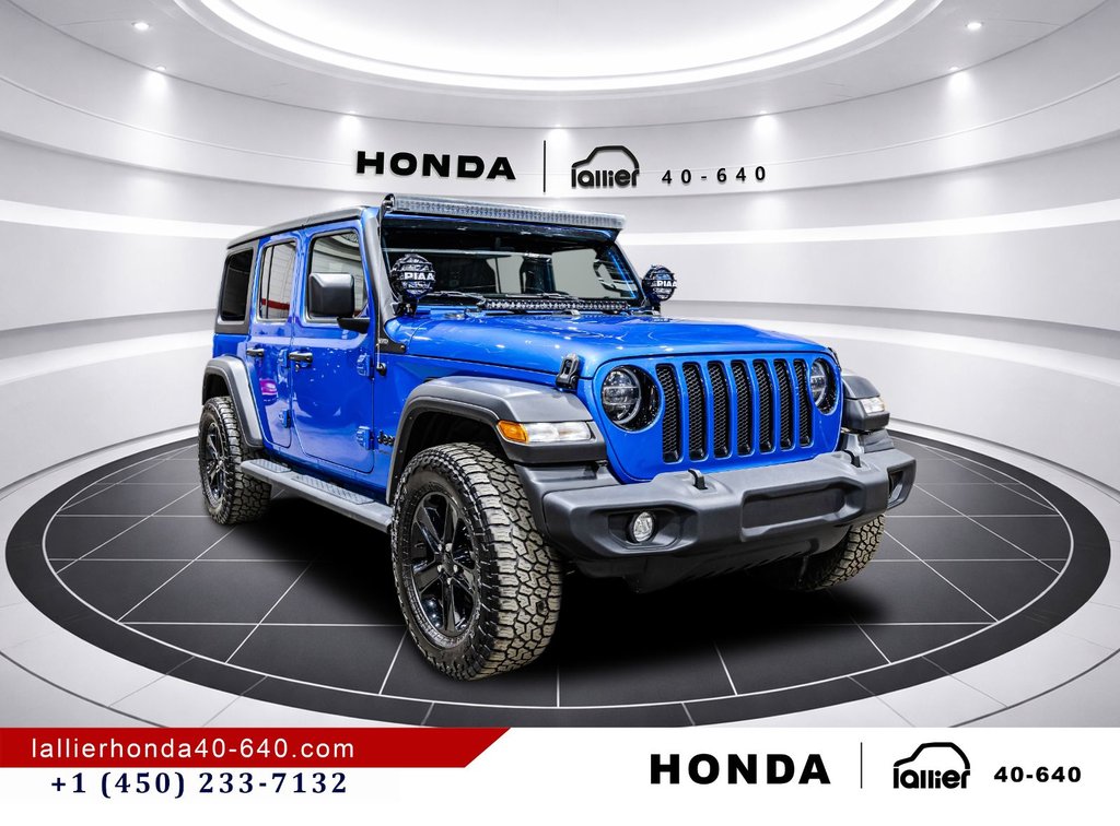 2022 Jeep Wrangler Unlimited Sport Altitude/1 PROPRIO/JAMAISACCIDENTÉ in Montréal, Quebec - 9 - w1024h768px