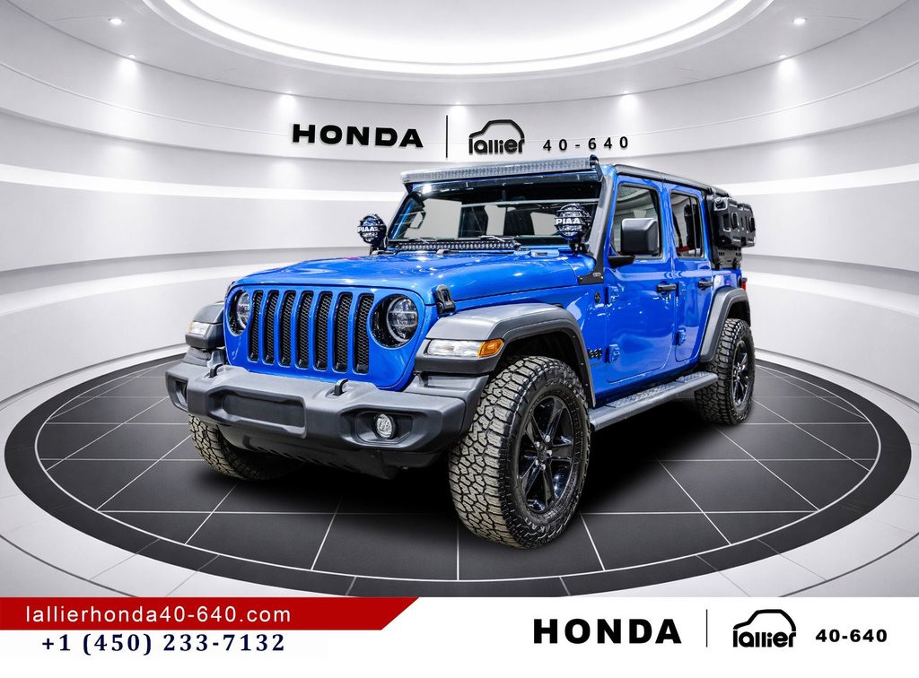 2022 Jeep Wrangler Unlimited Sport Altitude/1 PROPRIO/JAMAISACCIDENTÉ in Montréal, Quebec - 3 - w1024h768px