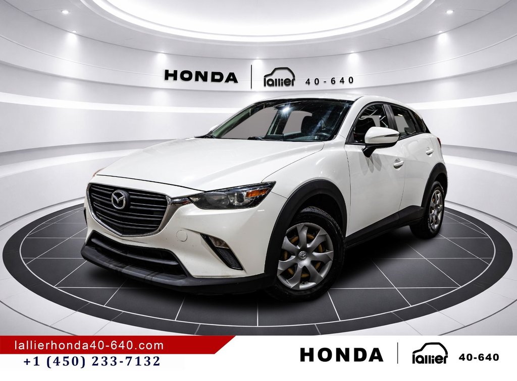 2019 Mazda CX-3 GX/SPORT/AWD/JAMAIS ACCIDENTÉ in Lachenaie, Quebec - 1 - w1024h768px