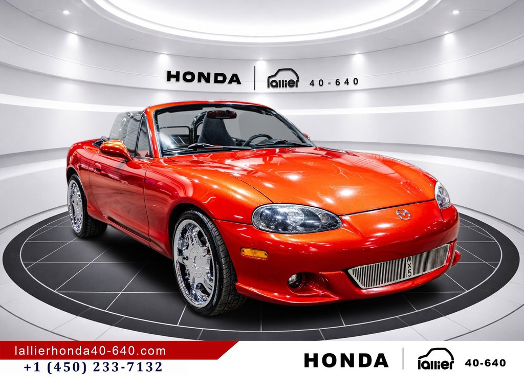 Mazda MX-5 Miata MAZDASPEED/JAMAIS ACCIDENTÉ 2004 à Lachenaie, Québec - 9 - w1024h768px