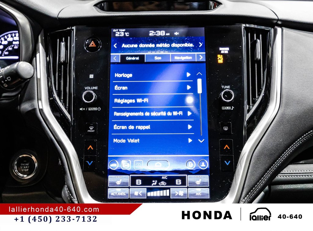 2023 Subaru Outback Limited XT/3500LBS REMORQUAGE/HARMAN KARDON in Lachenaie, Quebec - 25 - w1024h768px