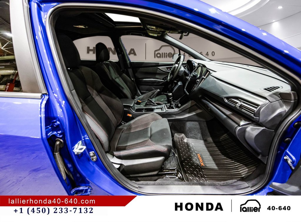 2024 Subaru WRX Sport/AWD/UN PRORIÉTAIRE in Montréal, Quebec - 17 - w1024h768px