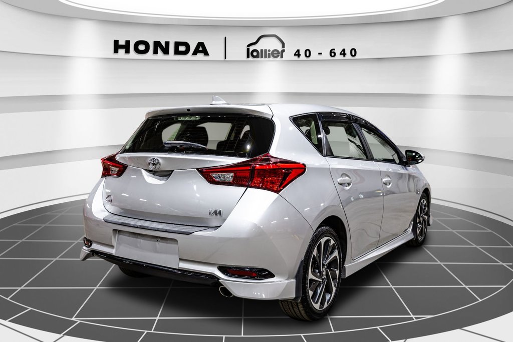 Toyota Corolla iM  2018 à Lachenaie, Québec - 7 - w1024h768px