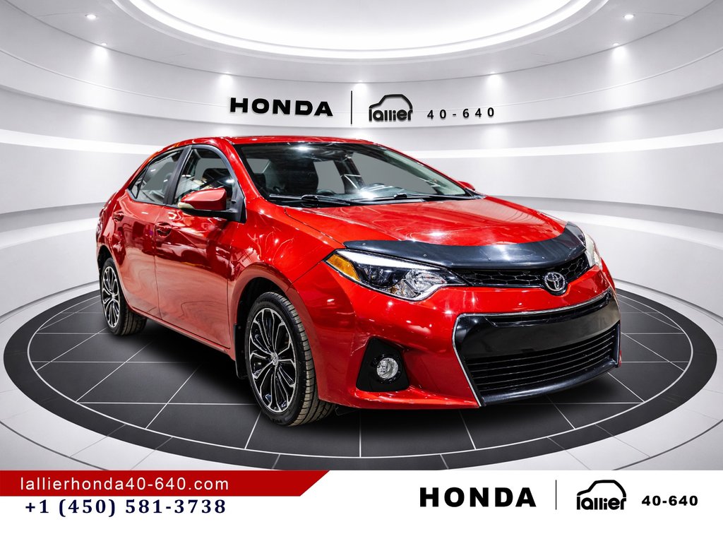2016 Toyota Corolla S in Montréal, Quebec - 9 - w1024h768px