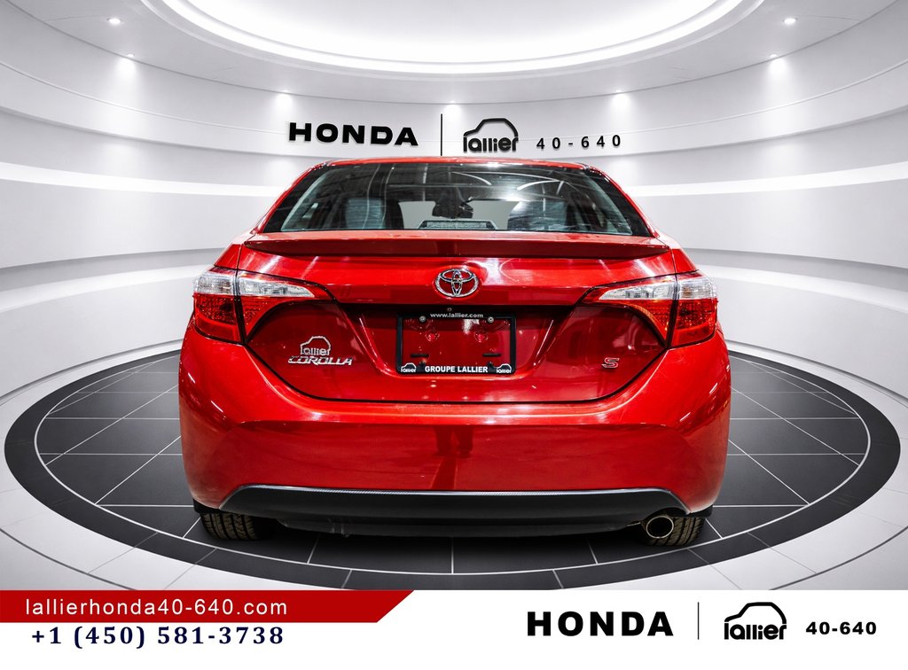 2016 Toyota Corolla S in Montréal, Quebec - 6 - w1024h768px