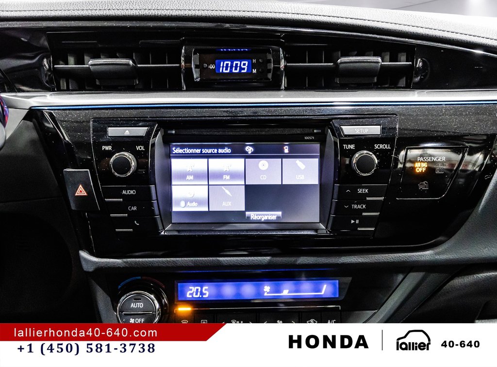 2016 Toyota Corolla S in Montréal, Quebec - 24 - w1024h768px