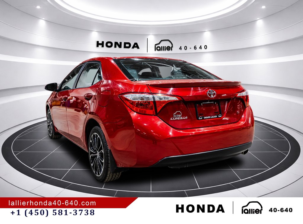 2016 Toyota Corolla S in Montréal, Quebec - 5 - w1024h768px
