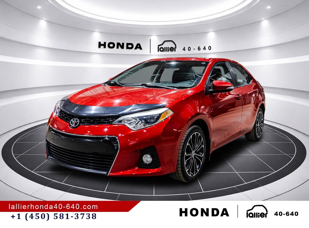 2016 Toyota Corolla S in Montréal, Quebec - 3 - w1024h768px