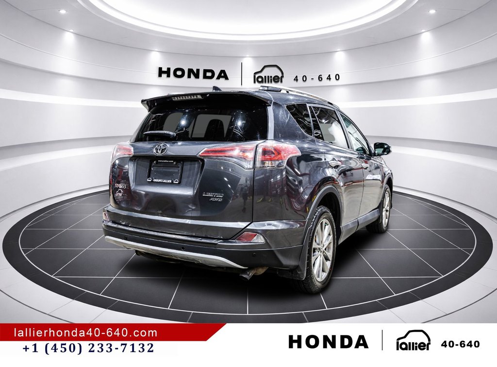 Toyota RAV4 Limited/INTÉRIEUR EN CUIR/TOIT OUVRANT/JBL 2016 à Montréal, Québec - 7 - w1024h768px