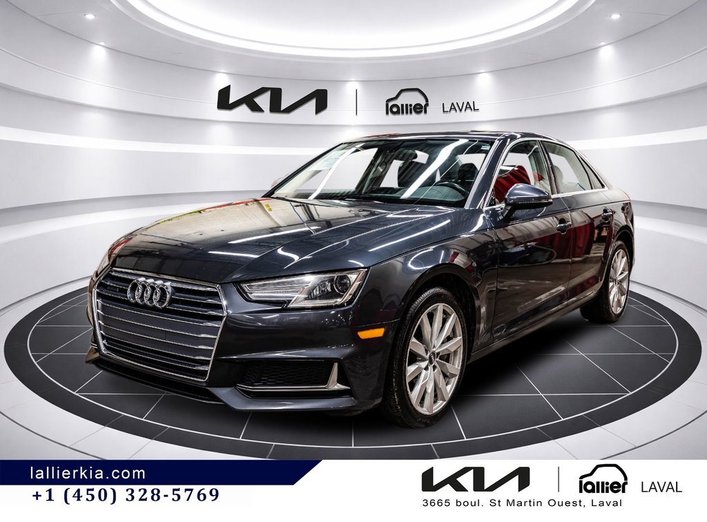 Audi A4 Sedan Komfort 2019 à Montréal, Québec - 5 - w1024h768px