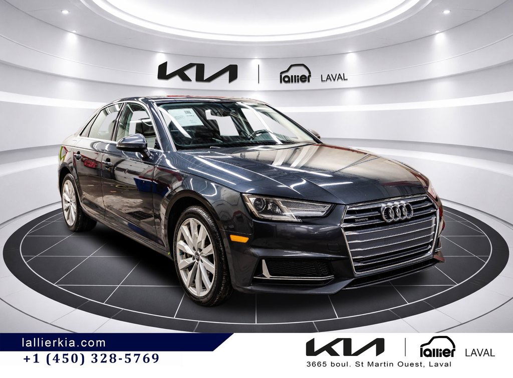 Audi A4 Sedan Komfort 2019 à Montréal, Québec - 8 - w1024h768px