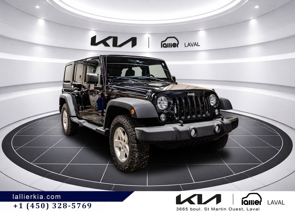 2016 Jeep Wrangler Unlimited Sport in Montréal, Quebec - 9 - w1024h768px