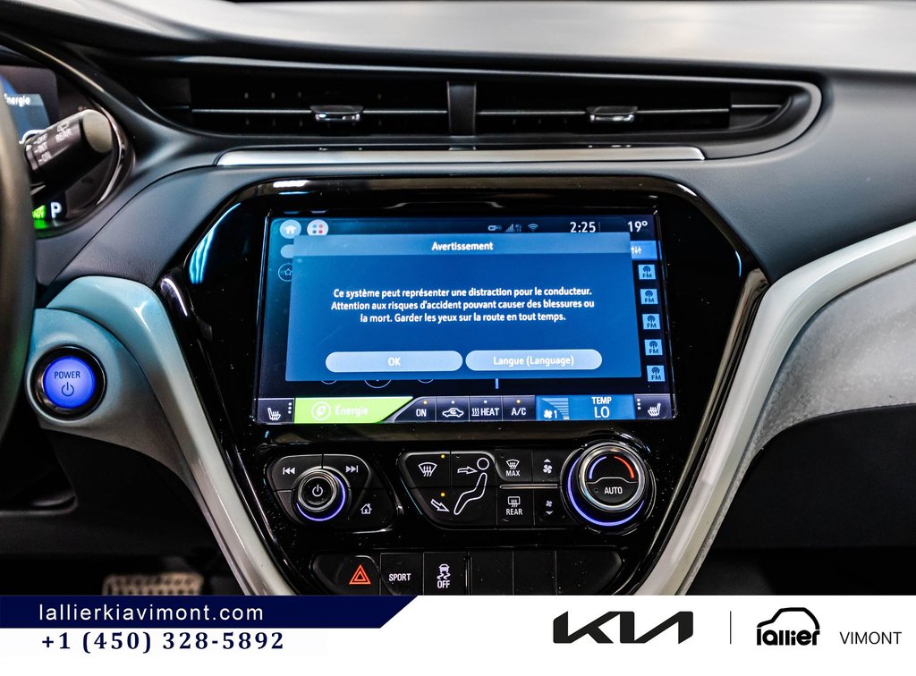 Chevrolet Bolt EV LT 2020 à Montréal, Québec - 12 - w1024h768px