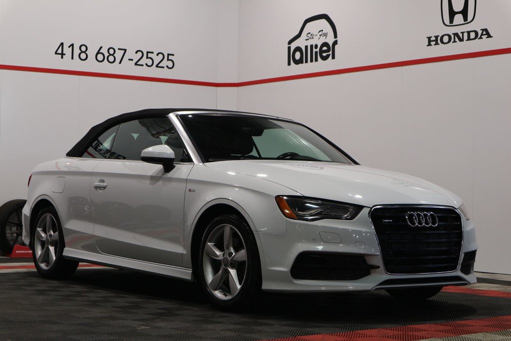 Audi A3 2.0T Technik*CABRIOLET* 2016 à Québec, Québec - 1 - w1024h768px