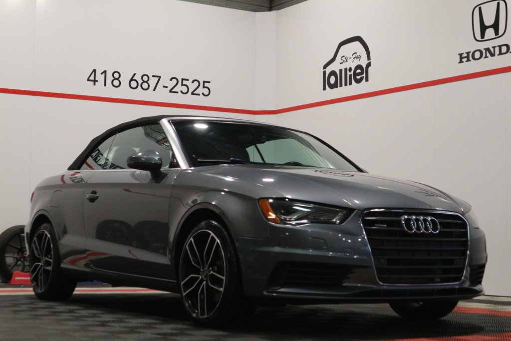 2016 Audi A3 2.0T Progressiv*CABRIOLET* in Quebec, Quebec - 1 - w1024h768px
