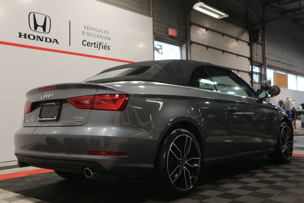2016 Audi A3 2.0T Progressiv*CABRIOLET* in Quebec, Quebec - 9 - w1024h768px